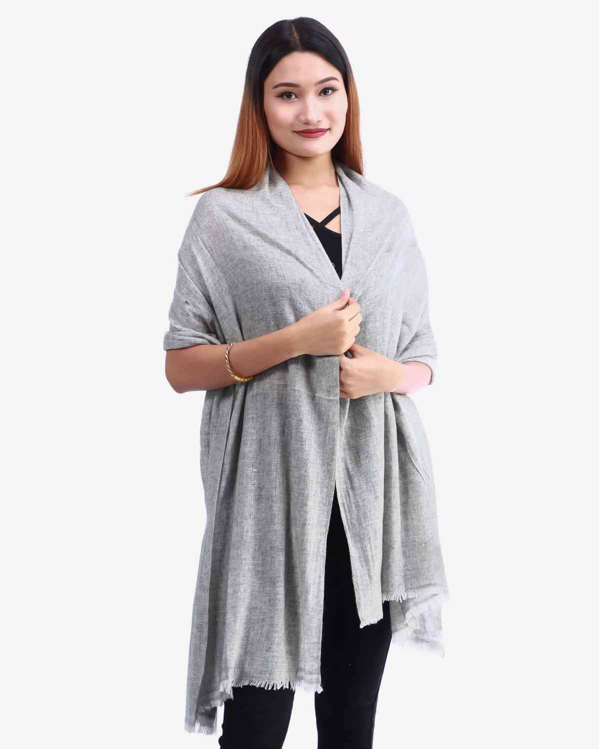 2 Ply 100% Cashmere Scarf. Made in Nepal
